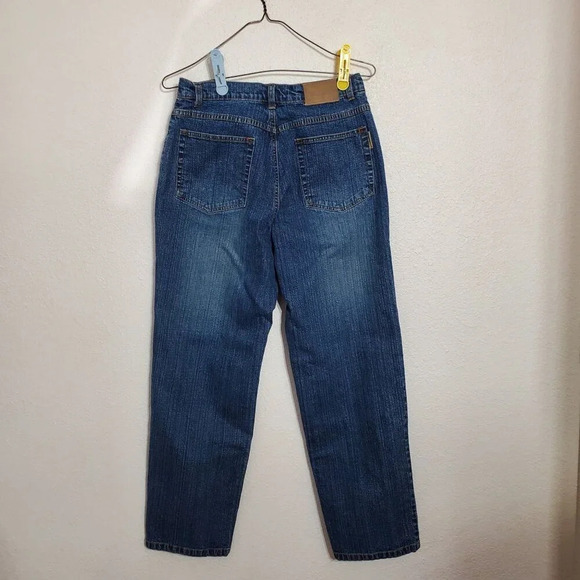 Coldwater Creek Womens Jeans P12 Blue Denim Cotton Blend - Picture 2 of 8